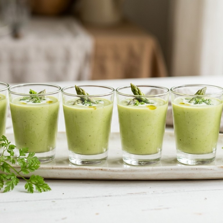 Aspergegazpacho recept