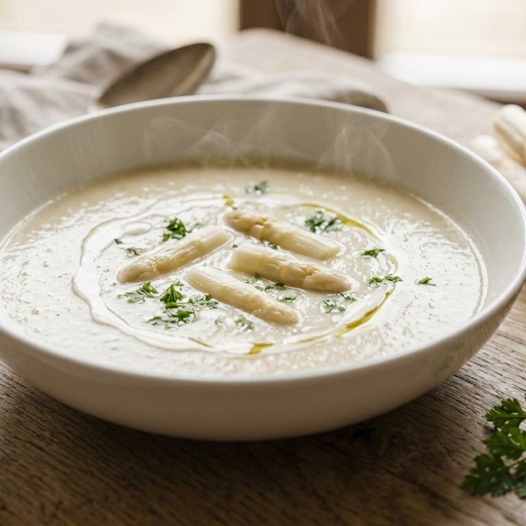 Aspergeroomsoep recept