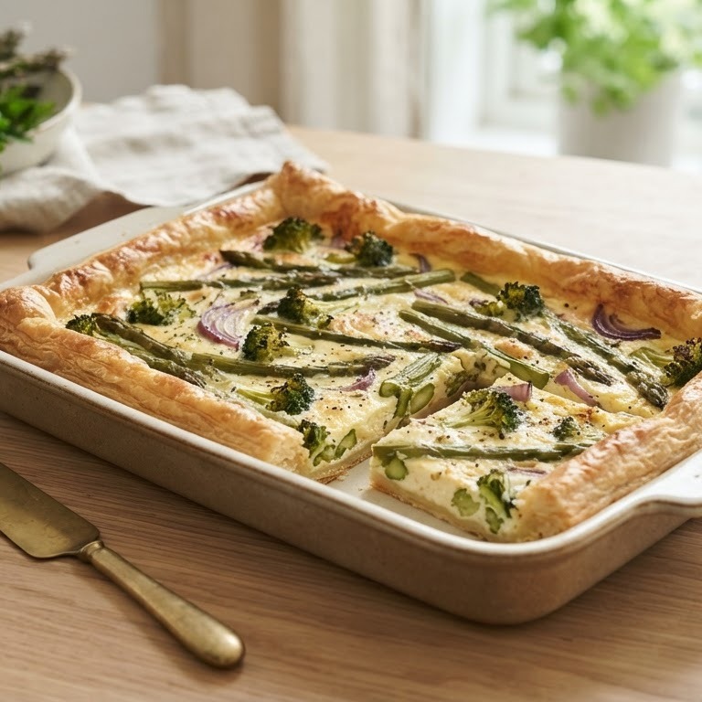 Aspergetaart recept