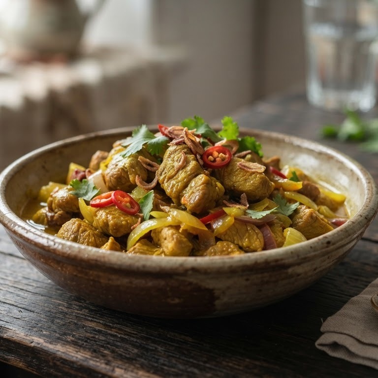 Atjar Babi recept