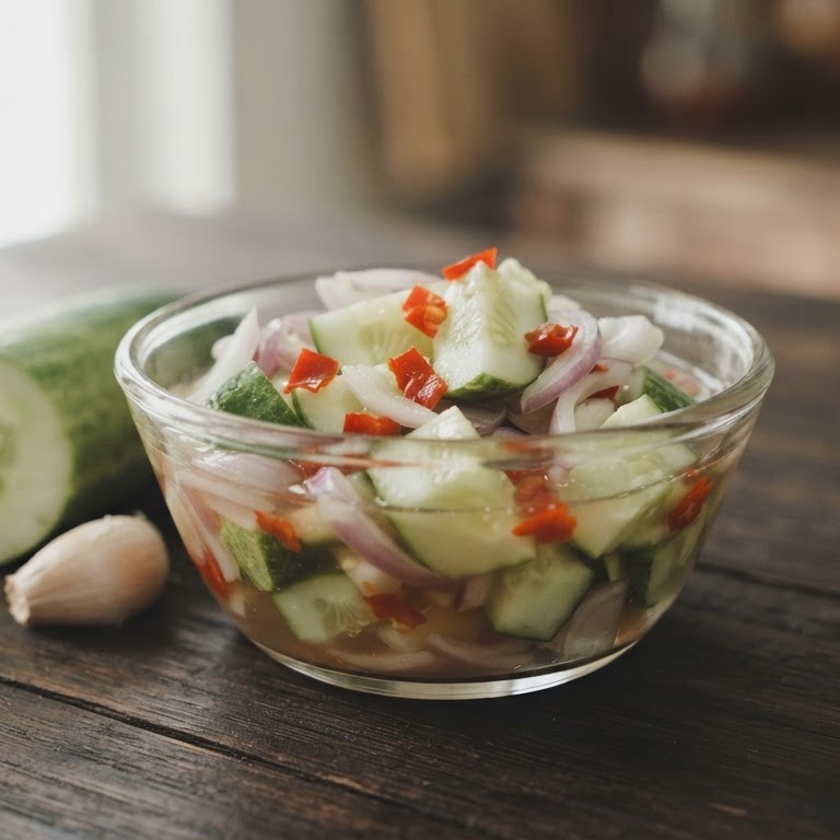 Atjar Ketimun recept