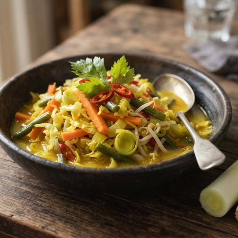 Atjar Tjampoer Bandung recept