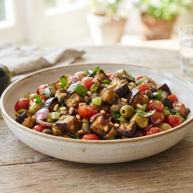 Auberginesalade recept