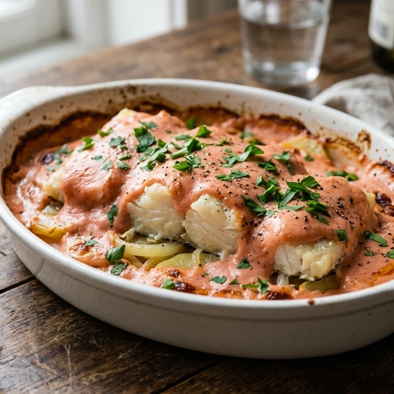 Aurora kabeljauw recept