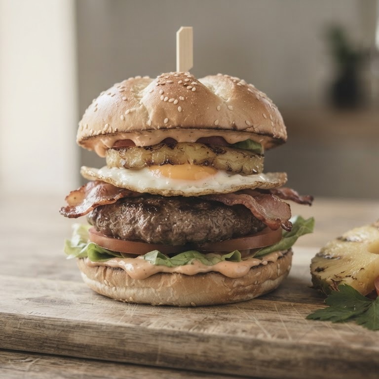 Aussieburger recept