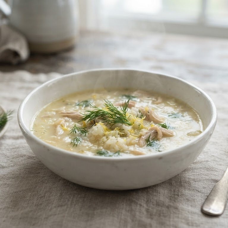 Avgolemono, griekse soep met ei en citroen recept