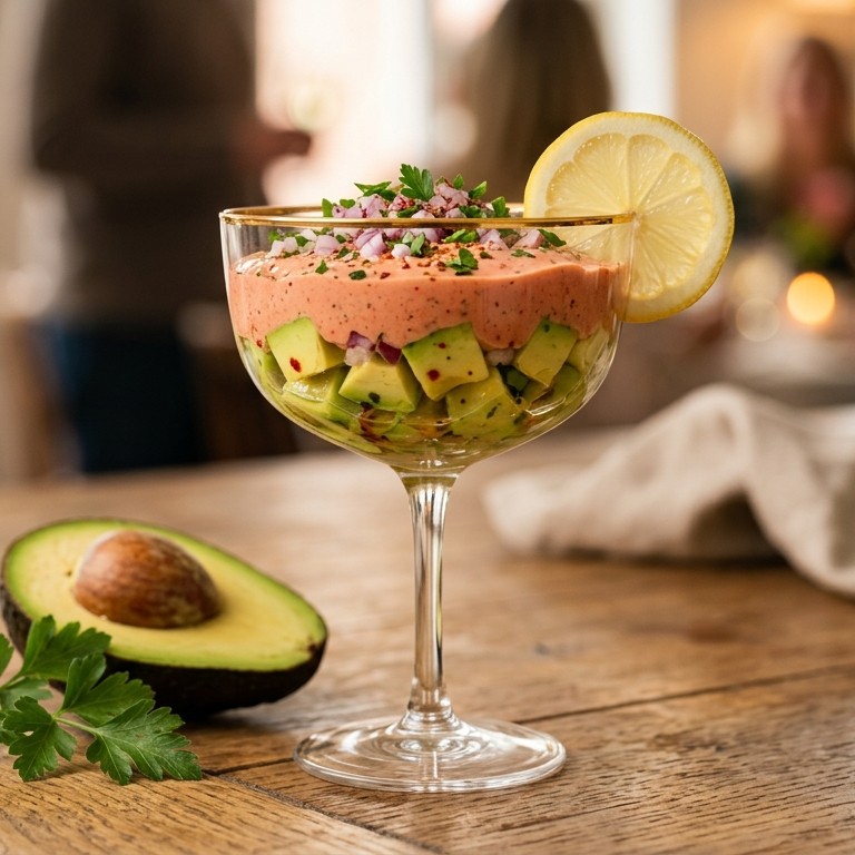 Avocadococktail (pittig) recept