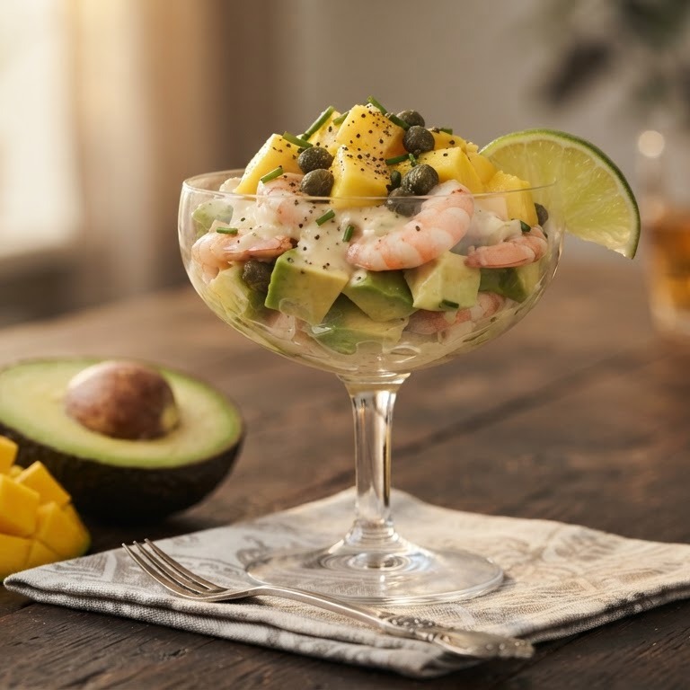 Avocadococktail recept