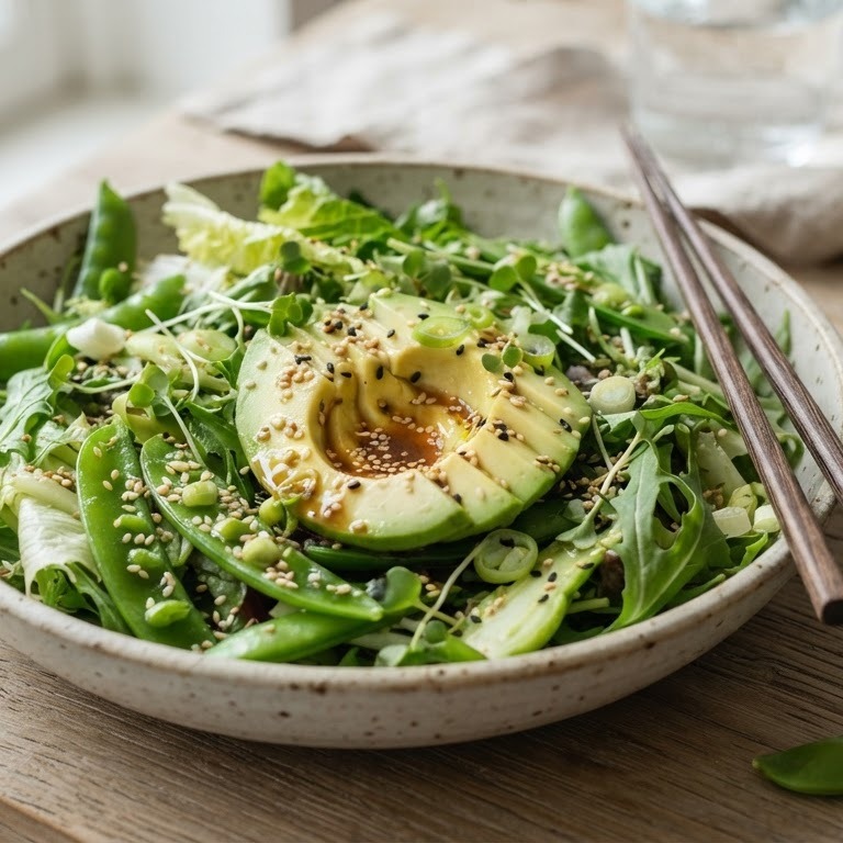 Avocadosalade met sesam recept