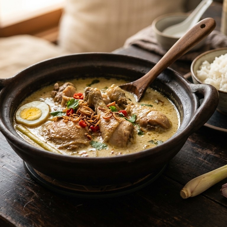 Ayam opor recept