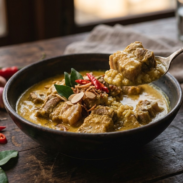 Babi goelai kling (mild gekruid varkensvlees) recept