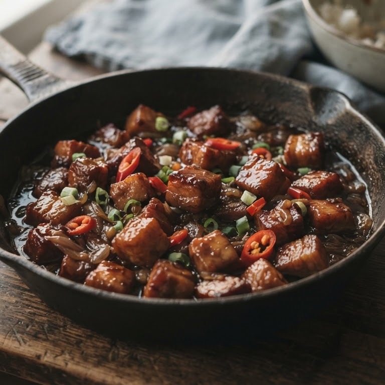 Babi ketjap van Kees recept
