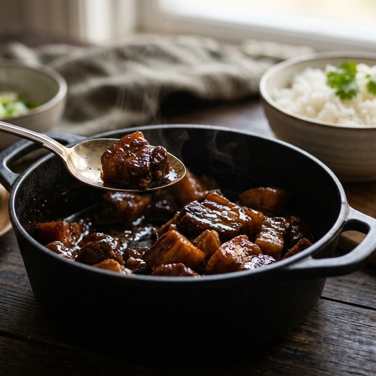 Babi ketjap (varkensvless met sojasaus) recept
