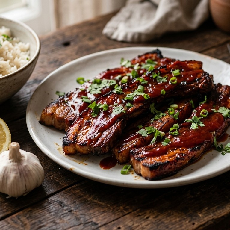 Babi pangang - gemarineerd varkensvlees recept