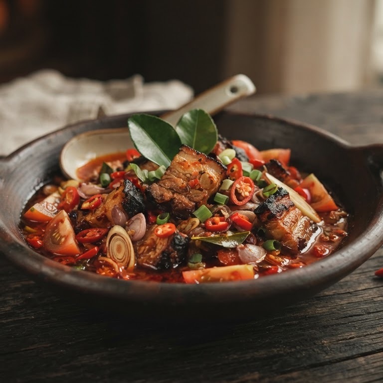 Babi rica rica recept