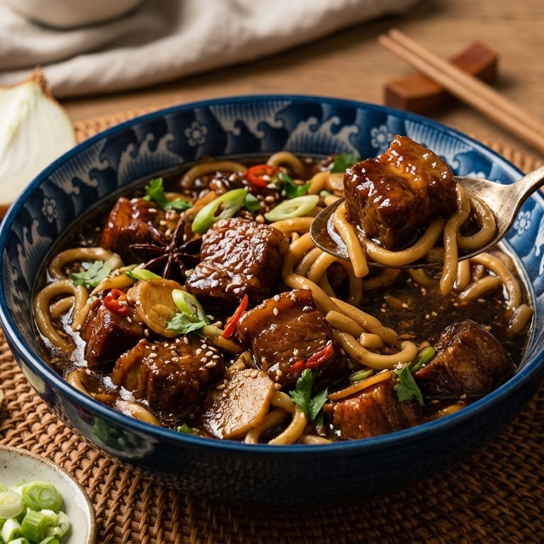 Babi Tjau Pudak recept
