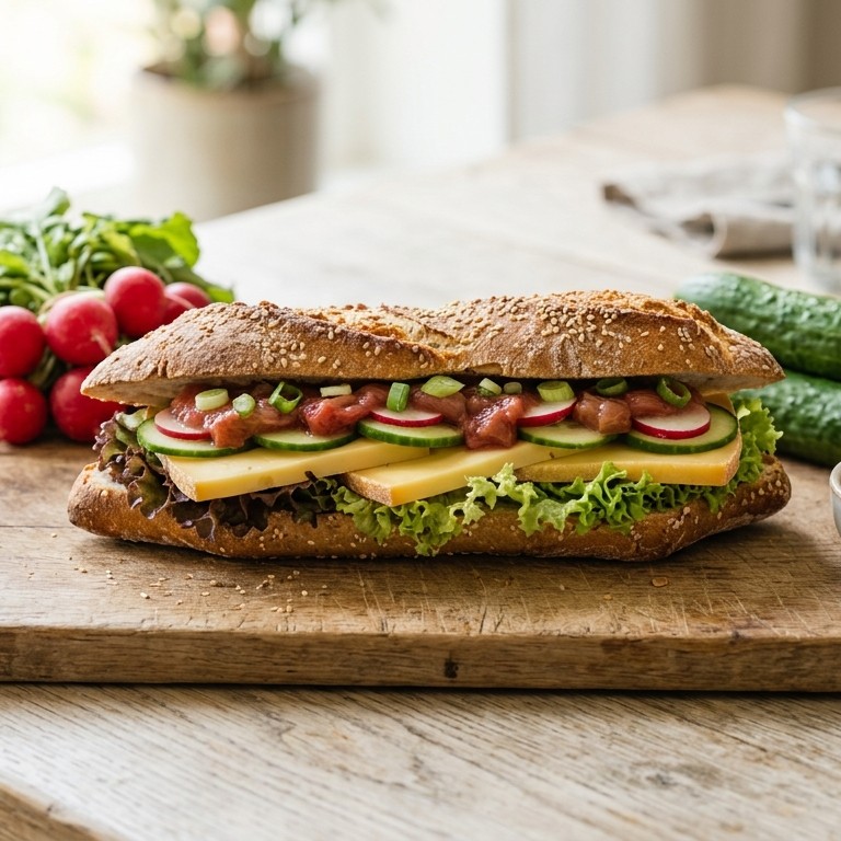 Baguette met Passendale Classic recept
