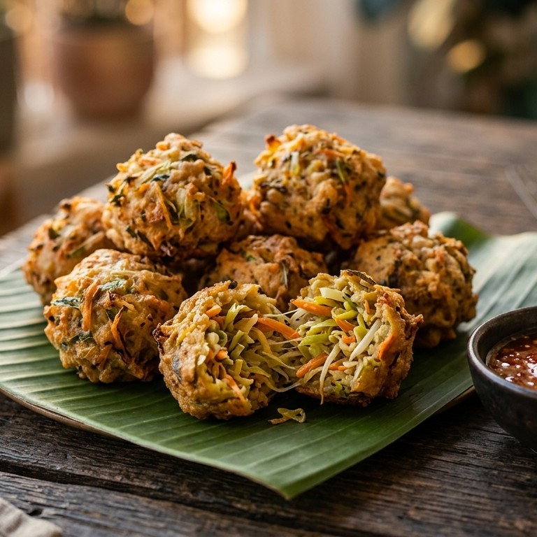 Bahwang (gefrituurde groentebal) recept