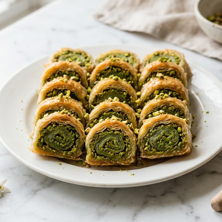 Baklava met pistachenoten recept