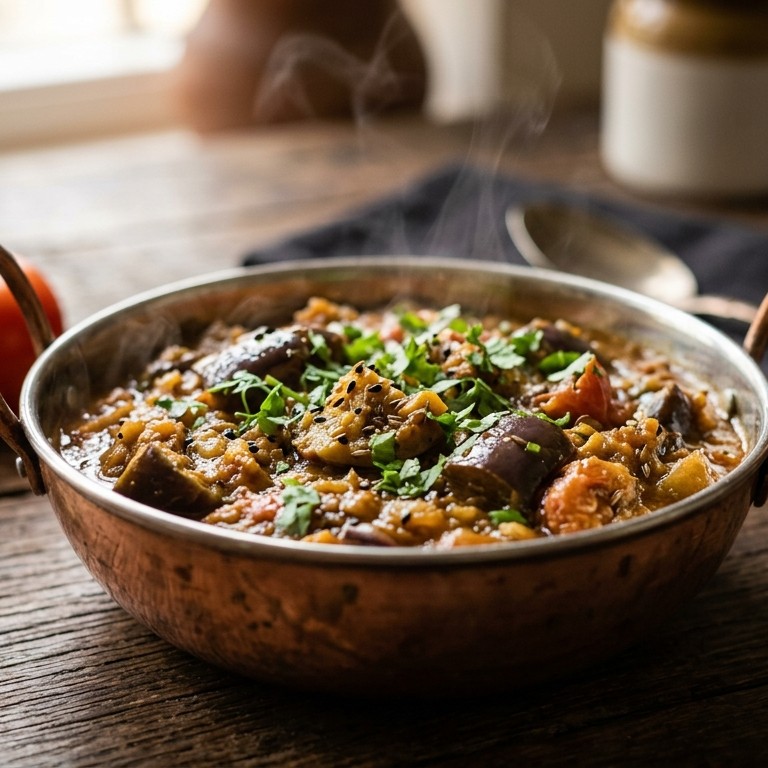 Balgan tamatar (Aubergine met tomaten) recept