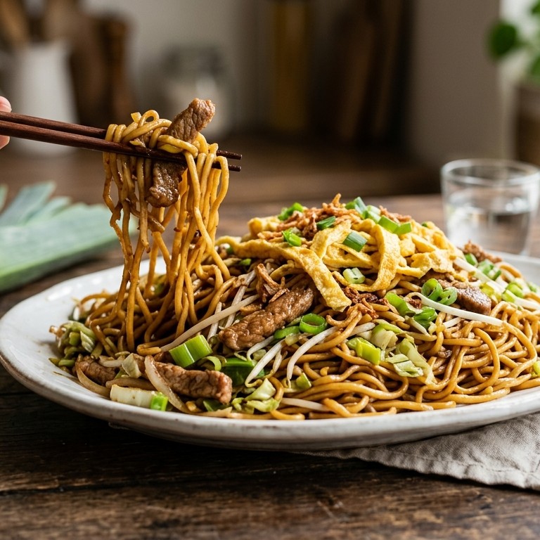 Bami chinees recept