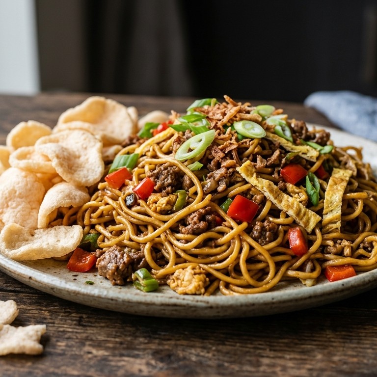 Bami gehakt recept