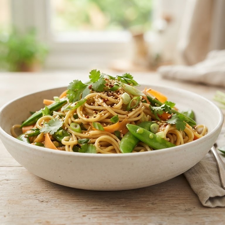 Bami met zomergroenten recept