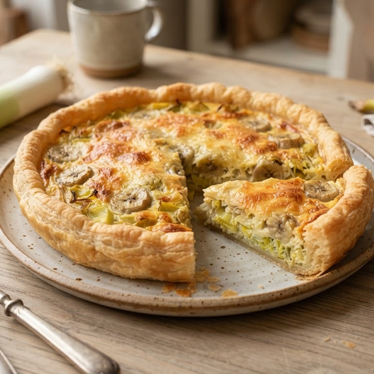 Banaan-preitaart recept