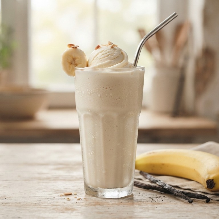 Banaan-vanille-shake recept