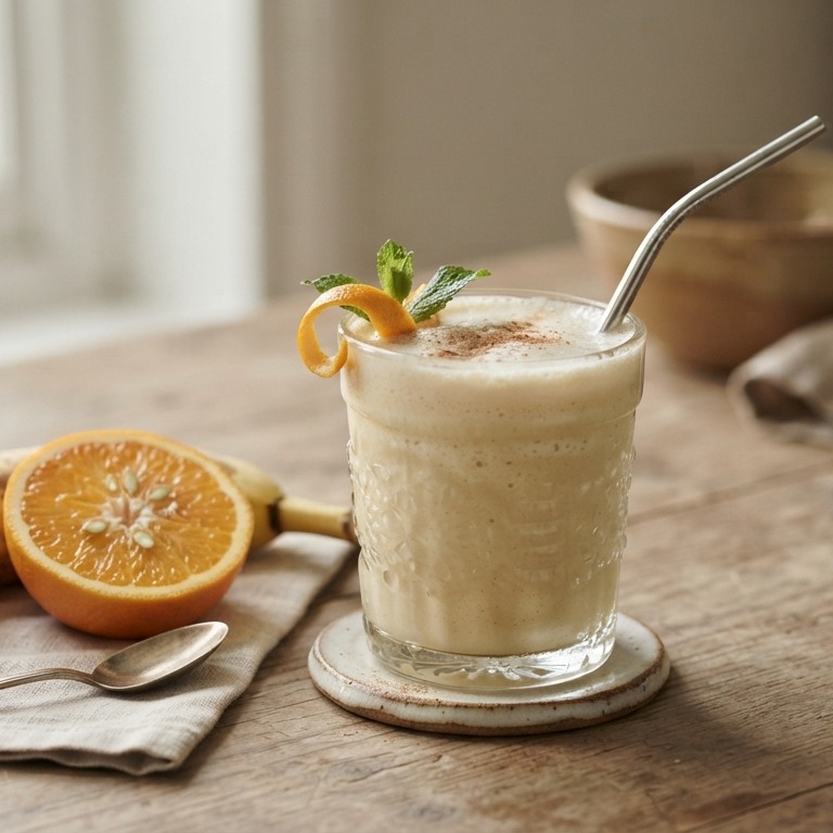 Banaan-yoghurtshake recept