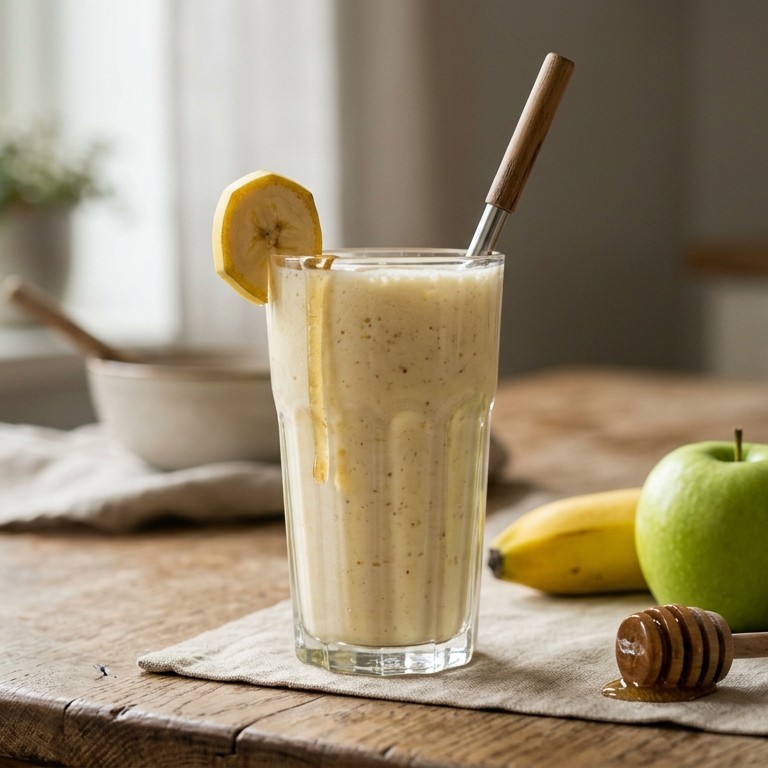 Bananen-appelshake recept