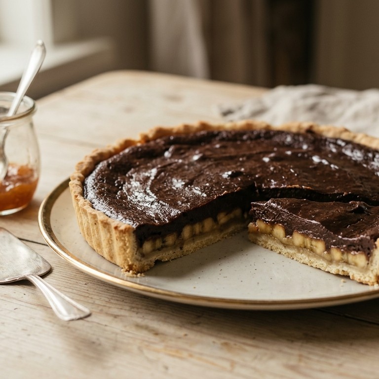 Bananen-chocolade taart recept
