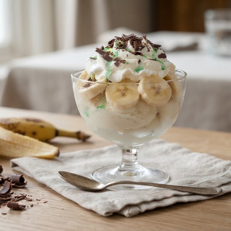 Bananen coupe recept