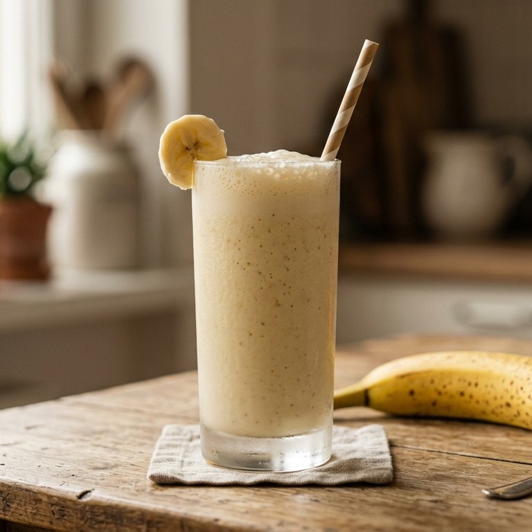 Bananen-karnemelk shake recept