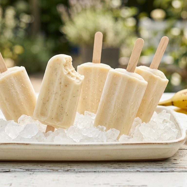 Bananensmoothie-ijsjes recept