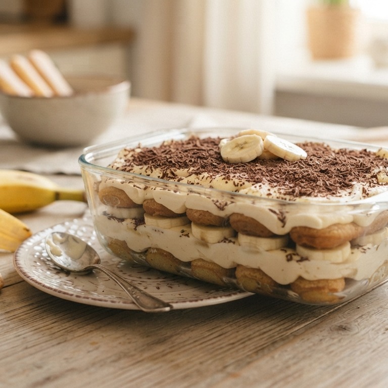 Bananentiramisu recept