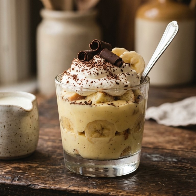 Bananenvla met chocolade recept