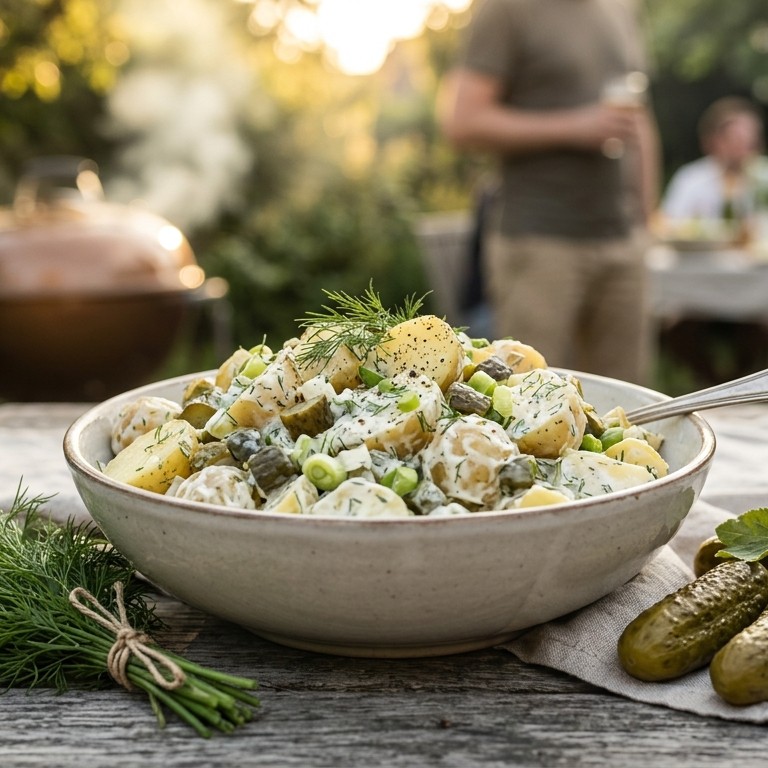 Barbecue-aardappelsalade recept