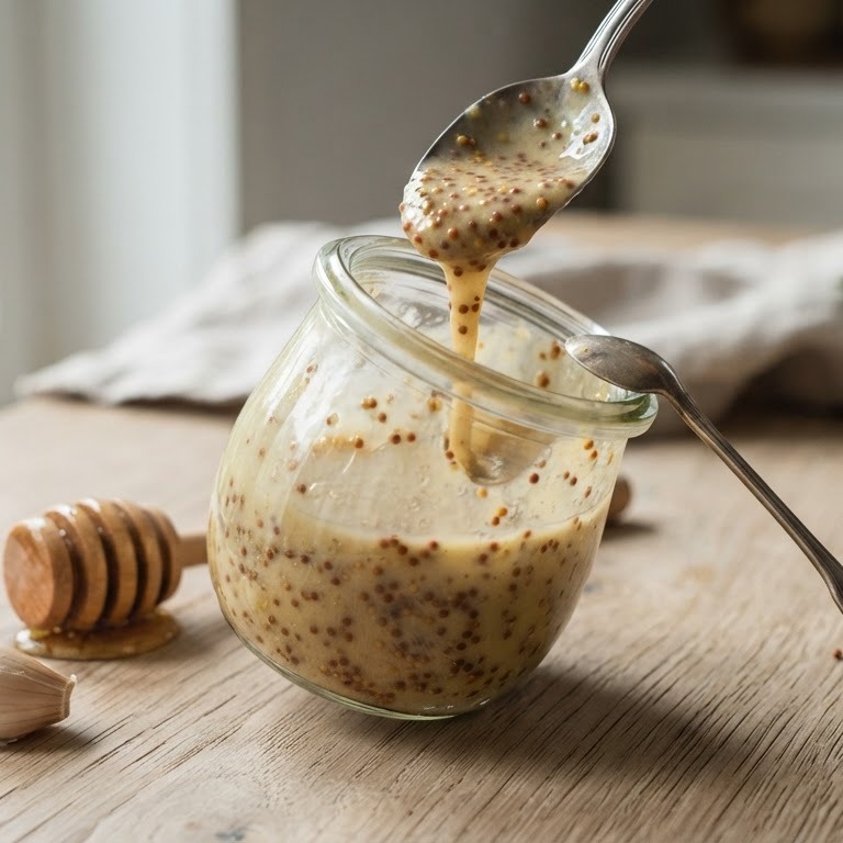 Basis dressing honing-mosterd recept