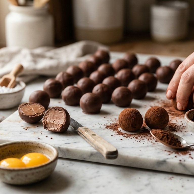 Basisrecept truffels recept