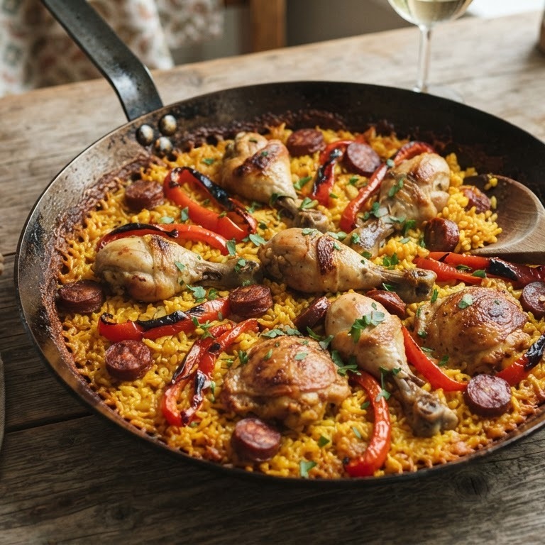 Baskische paella recept