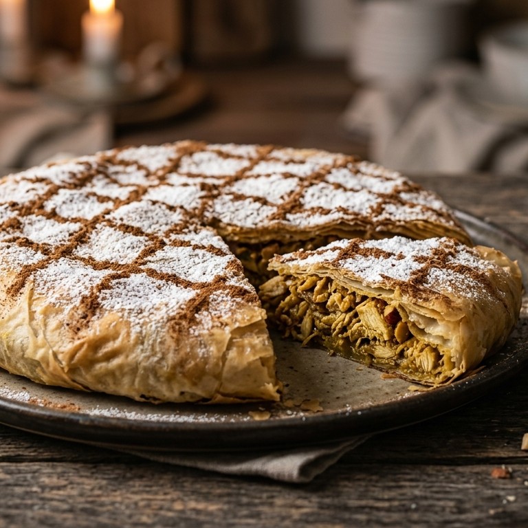 Bastilla met kip recept
