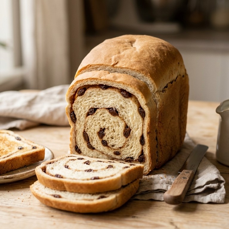 BBM kaneel-rozijnenbrood recept