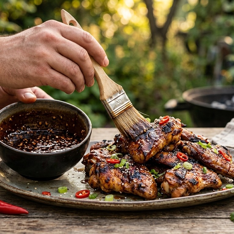 BBQ ketjap-honing saus recept