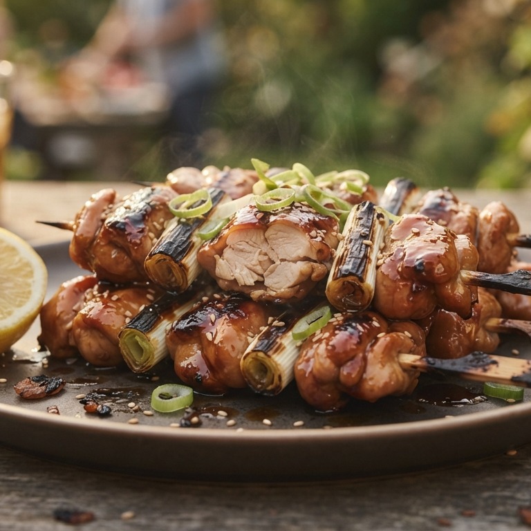 BBQ kipfiletspies uit Japan recept