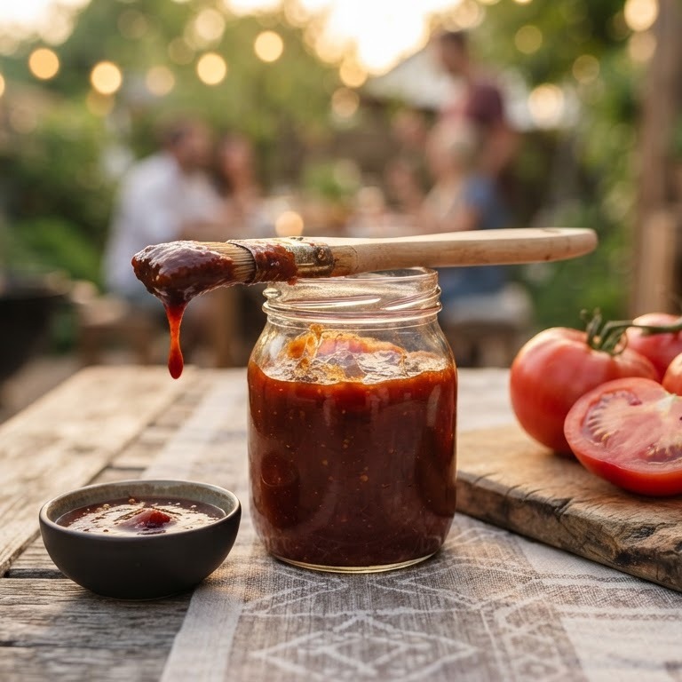 BBQ saus speciaal recept