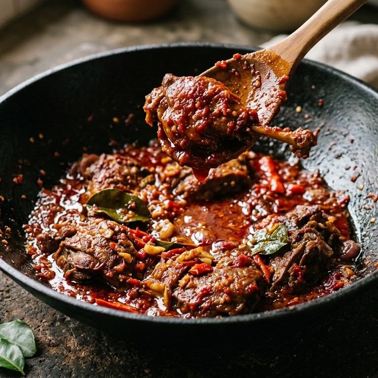 Bebek Pedis (pittige eend) recept