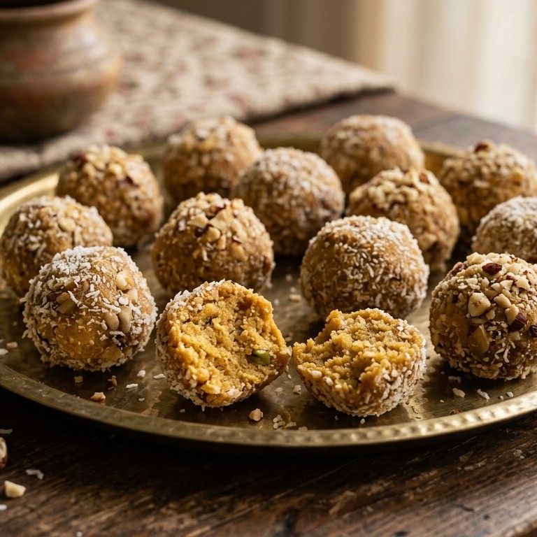 Besan Laddu (zoet bijgerecht) recept