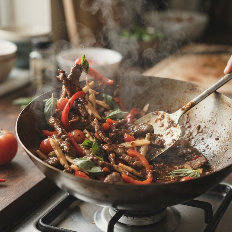 Biefstuk op Thaise wijze recept