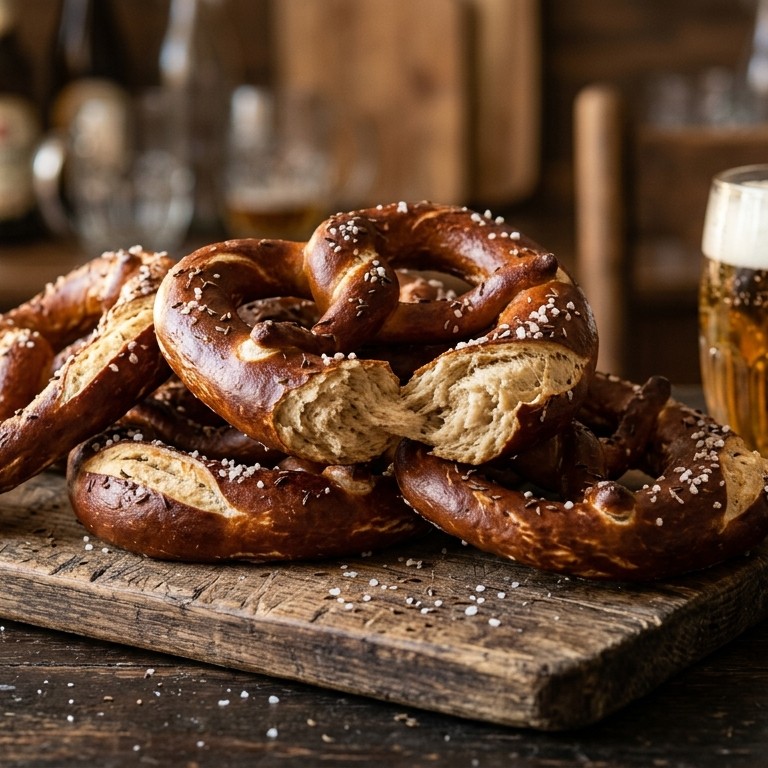 Bierpretzels recept